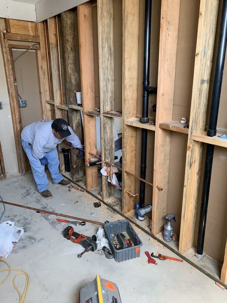 Commercial rough-in plumbing for Gas Line Repair in Greenacres